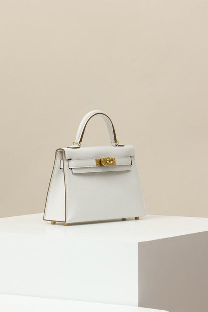 KELLY MINI HANDBAG - WHITE