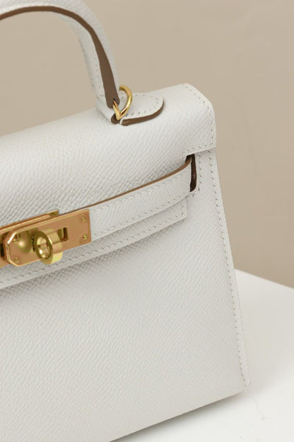 KELLY MINI HANDBAG - WHITE