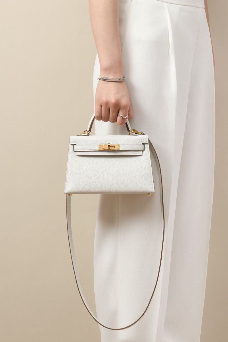 KELLY MINI HANDBAG - WHITE