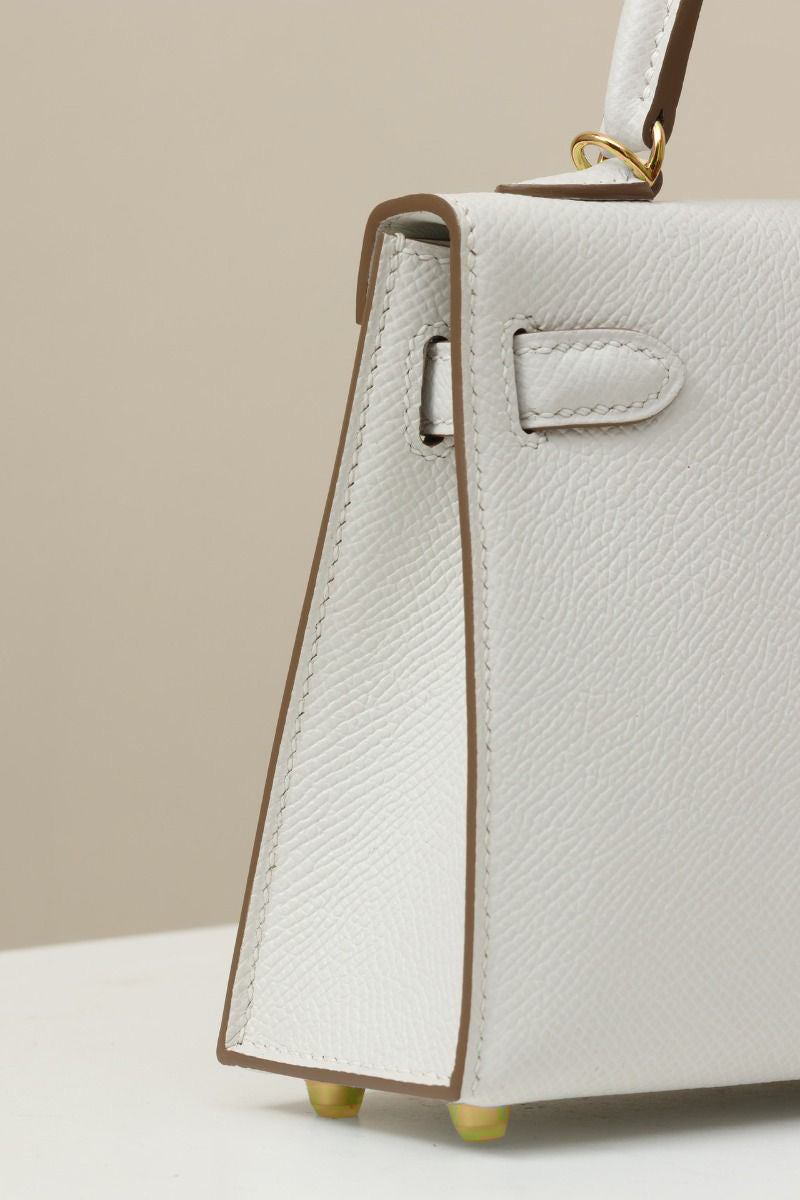 KELLY MINI HANDBAG - WHITE