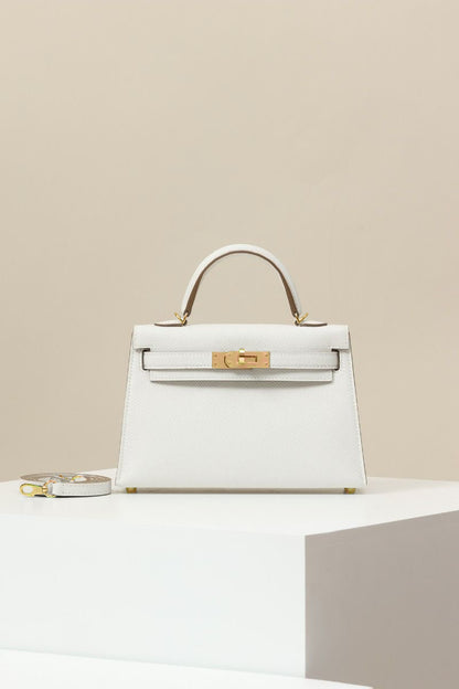 KELLY MINI HANDBAG - WHITE